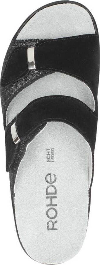 Rohde 5732 Volwassenen Dames slippers Zwart