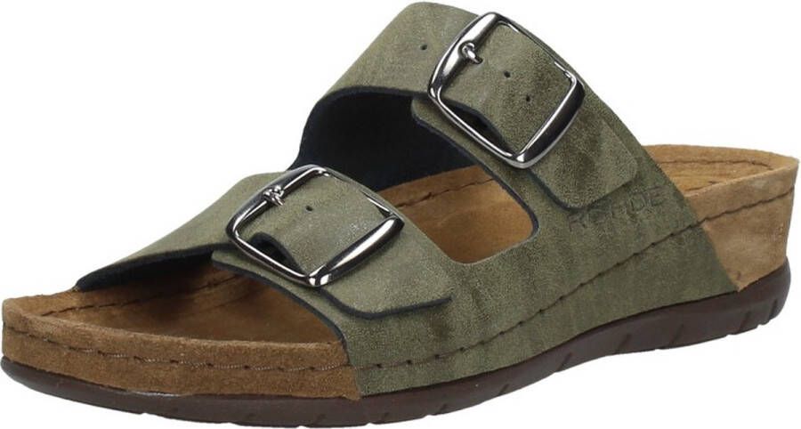 Rohde 5856 Volwassenen Dames slippers Kleur Groen - Foto 9