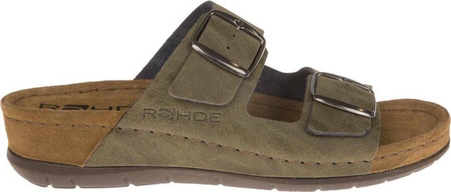 Rohde 5856 Volwassenen Dames slippers Kleur Groen - Foto 12