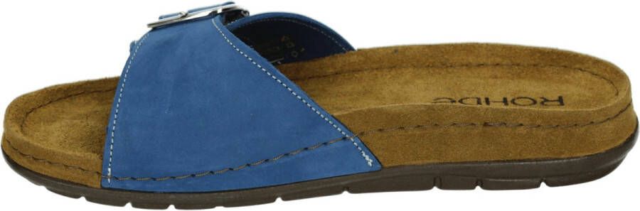 Rohde 5875 Volwassenen Dames slippers Blauw