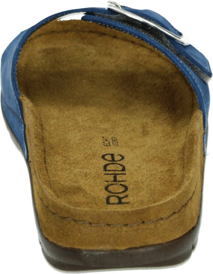 Rohde 5875 Volwassenen Dames slippers Blauw