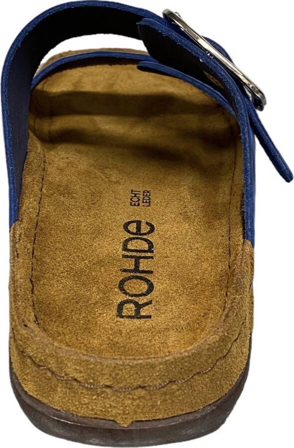 Rohde 5879 Dames slippers Blauw