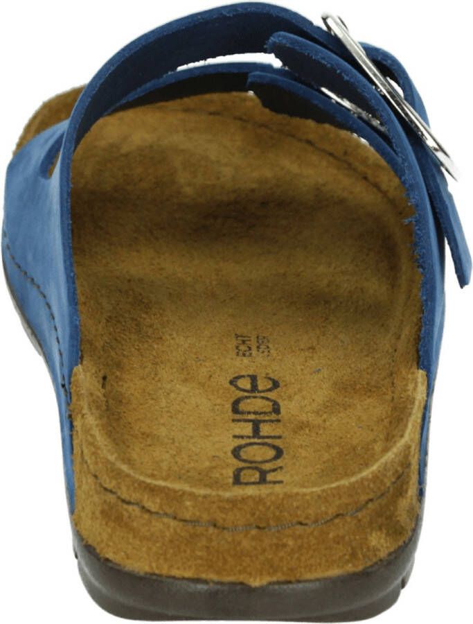 Rohde 5879 Dames slippers Blauw