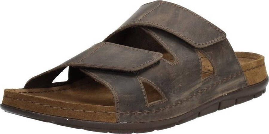 Rohde Heren Slipper 5914-72 Mocca Wijdte G