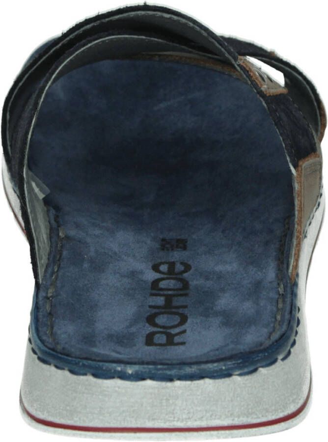 Rohde 5982 Volwassenen Heren slippers Blauw