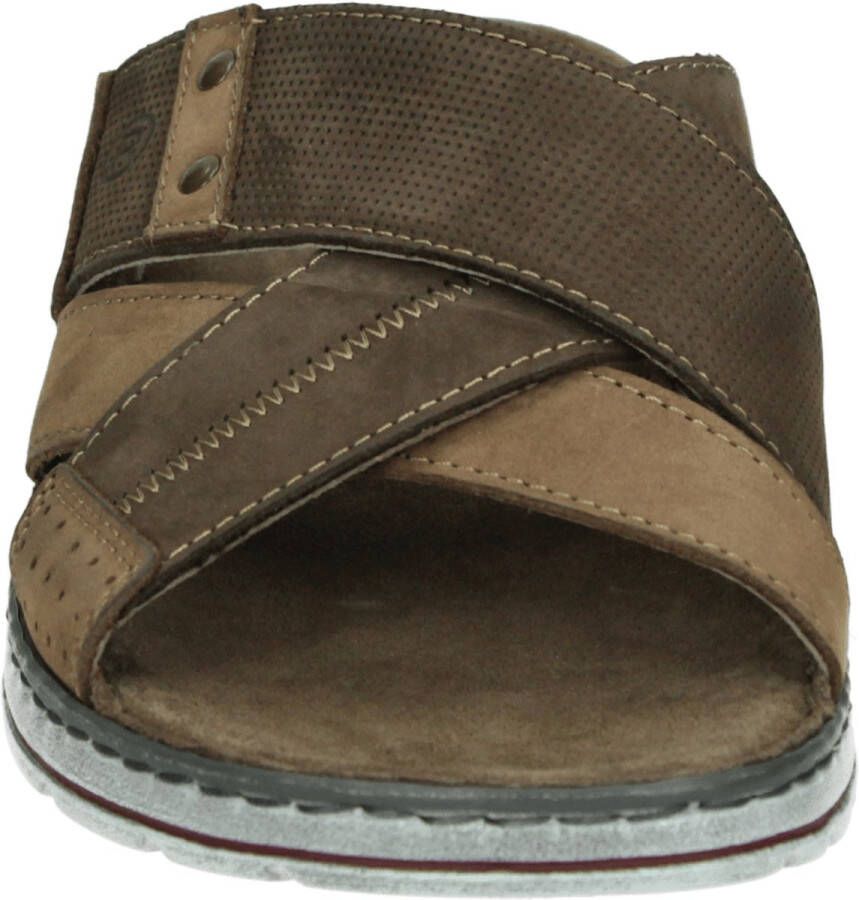 Rohde 5982 Volwassenen Heren slippers Bruin