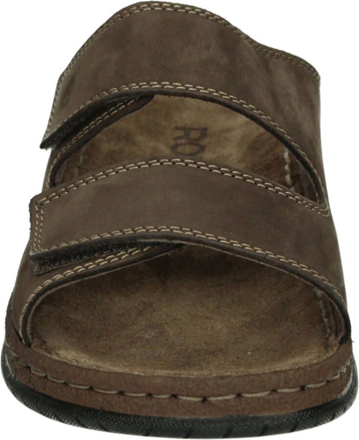 Rohde 6240 Volwassenen Heren slippers Bruin