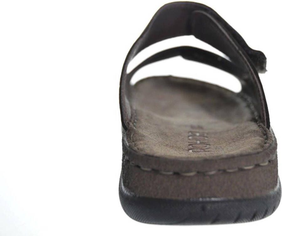 Rohde 6240 Volwassenen Heren slippers Bruin