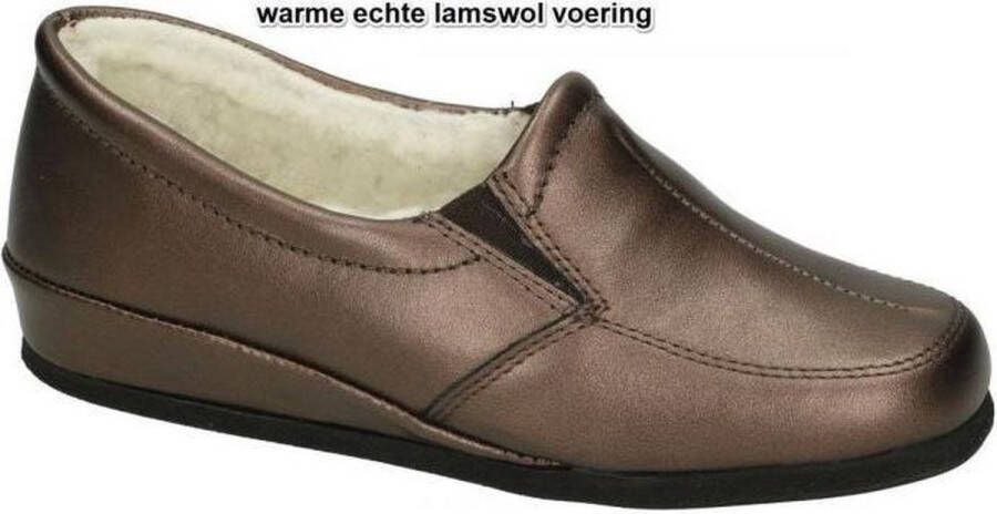 Rohde -Dames brons pantoffels