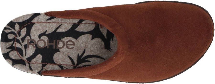 Rohde Dames Pantoffel Muil 2291-76 Cognac