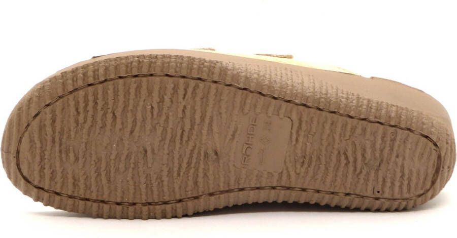 Rohde Dames Slipper 1932-16 Beige Multi