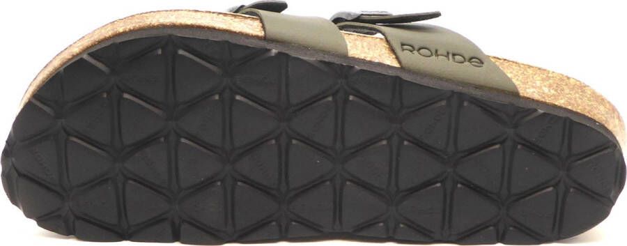 Rohde Dames Slipper 5594-61 Olijfgroen