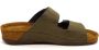 Rohde Dames Slipper 5853-61 Olijfgroen - Thumbnail 6