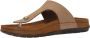 Rohde Dames Slipper 5860-14 Naturel - Thumbnail 8