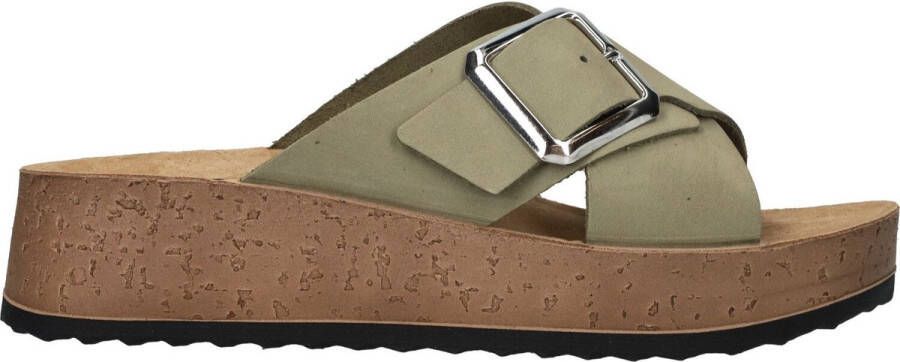 Rohde Dames Slipper 6210-62 Kaki