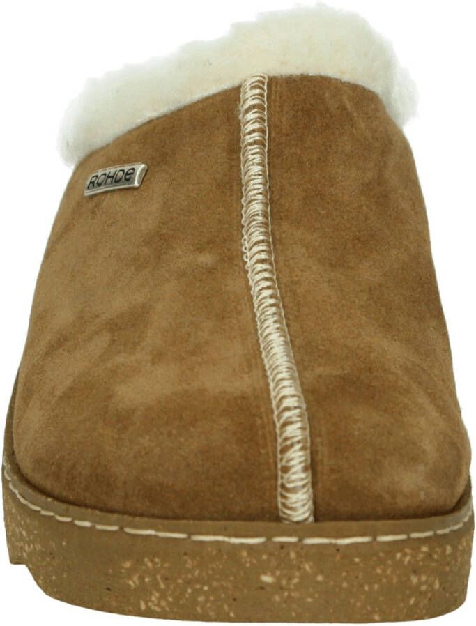 Rohde Foggia-D dames pantoffel Cognac