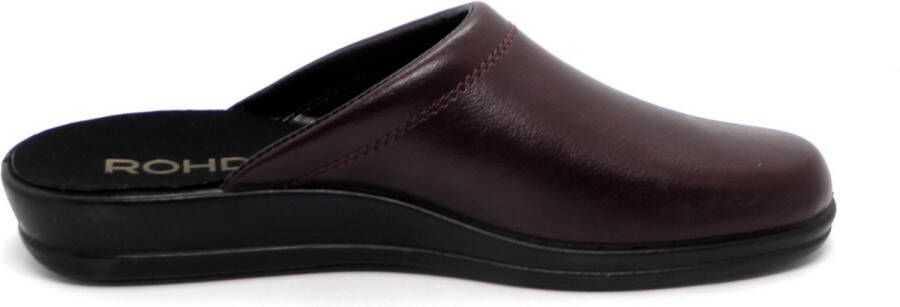 Rohde Heren Pantoffels Bordeaux