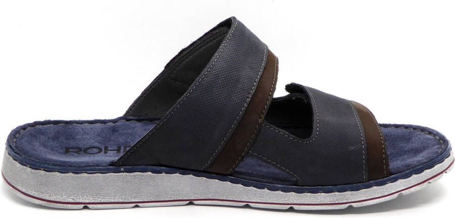 Rohde Heren Slipper 5984-51 Blauw