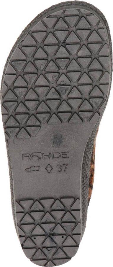 Rohde Neustadt-D dames pantoffels Leopard