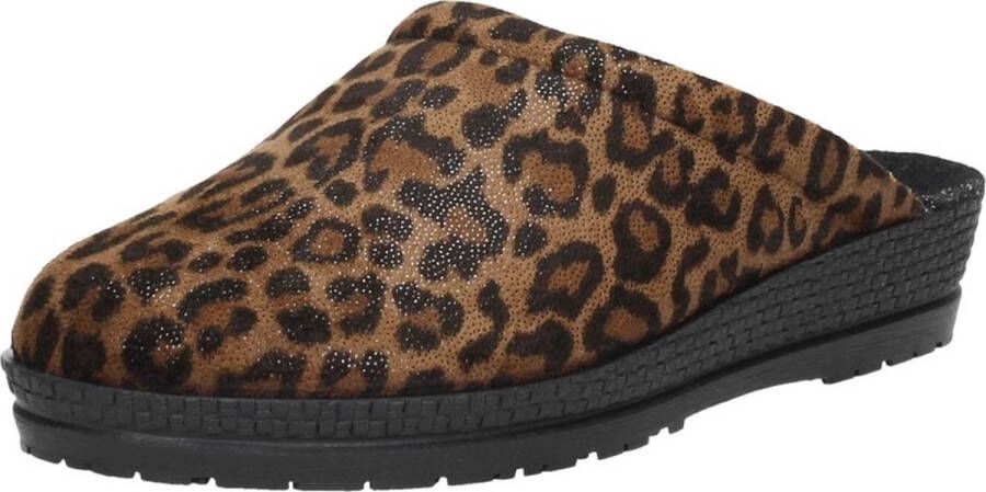 Rohde Neustadt-D dames pantoffels Leopard