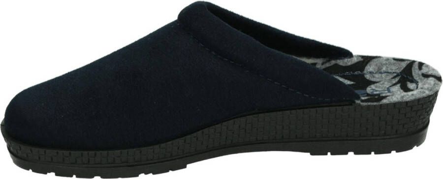 Rohde Pantoffels blauw Suede Dames