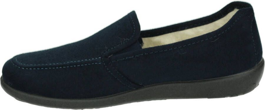 Rohde Pantoffels blauw Textiel