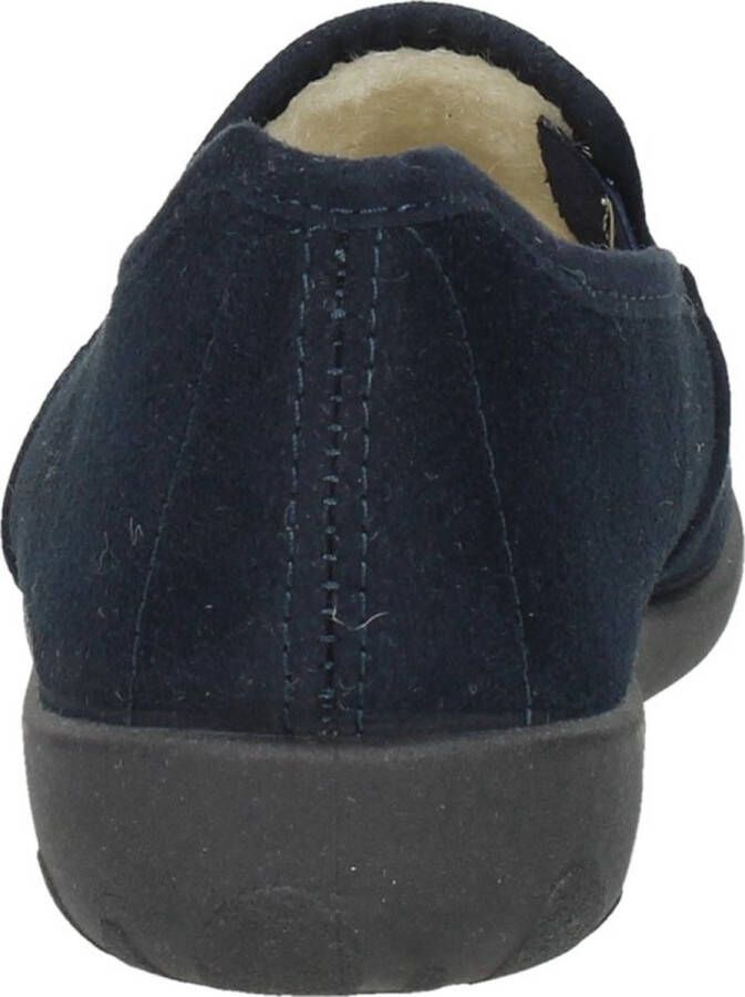 Rohde Pantoffels blauw Textiel