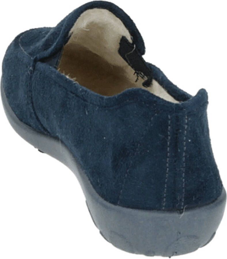 Rohde Pantoffels blauw Textiel Dames