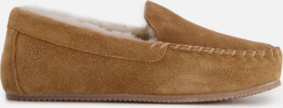 Rohde Pantoffels cognac Synthetisch Dames