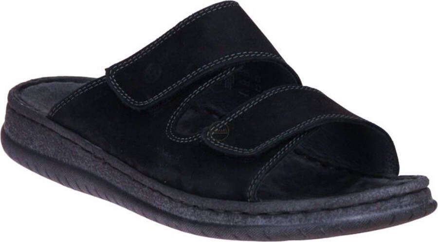 Rohde Zwarte Slipper Nubuck