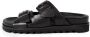 Romika Buckle 2 Strap Sandal Men ZWART - Thumbnail 3