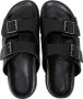 Romika Buckle 2 Strap Sandal Men ZWART - Thumbnail 4