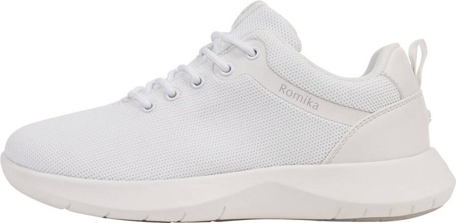 Romika Curved Sole Laced Sneaker Women WIT