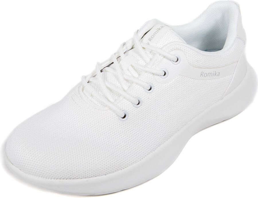 Romika Curved Sole Laced Sneaker Women WIT