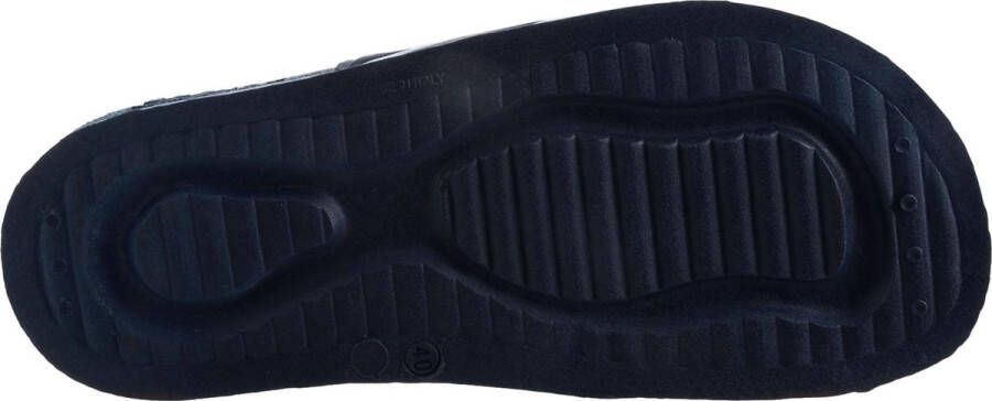 Rucanor Luxe badslipper blauw marine