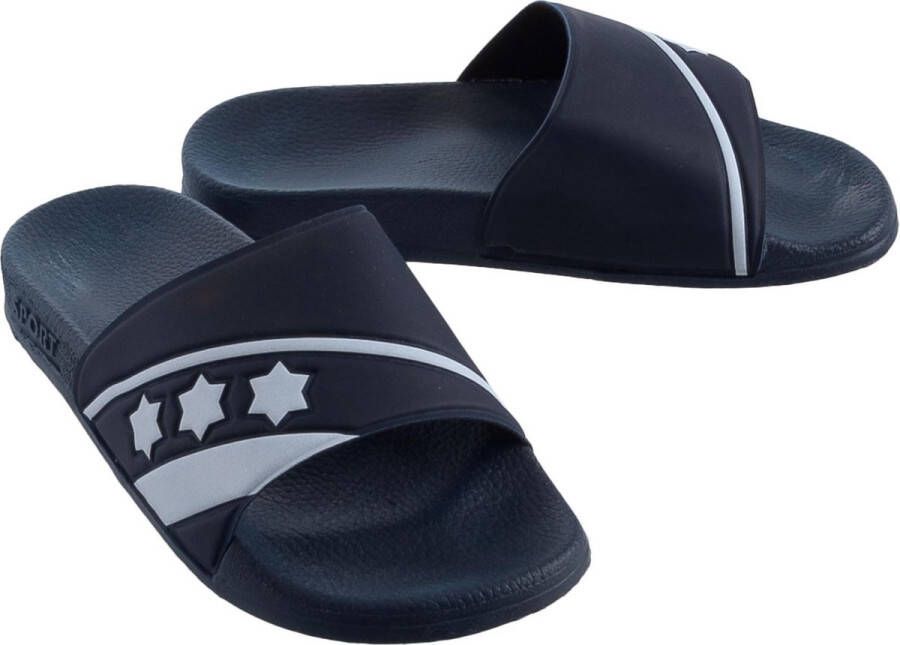 Rucanor Luxe badslipper blauw marine