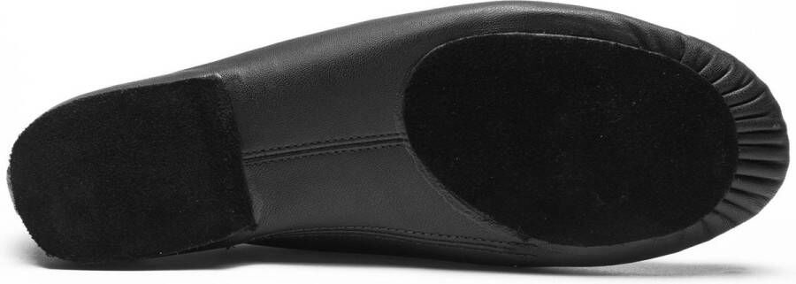 Rumpf 1270 Basi Dansschoenen Dames Jazzschoenen Zwart Leer Suède Splitzool Salsa Latin Trainingsschoen