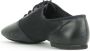 Rumpf Dansschoenen Jazz met Veters Leer met Neopreen inzet Dames Gymnastiek Jazzballet Salsa Schoen 1275 Suede Splitzool (5.5) - Thumbnail 2