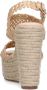 Sacha Dames Beige sleehak sandalen - Thumbnail 3