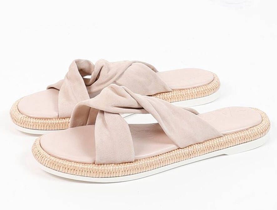 Sacha Dames Beige suède slippers - Foto 5