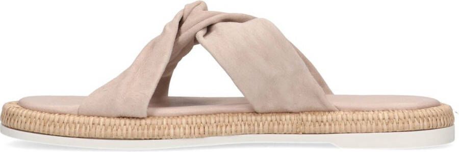 Sacha Dames Beige suède slippers - Foto 8