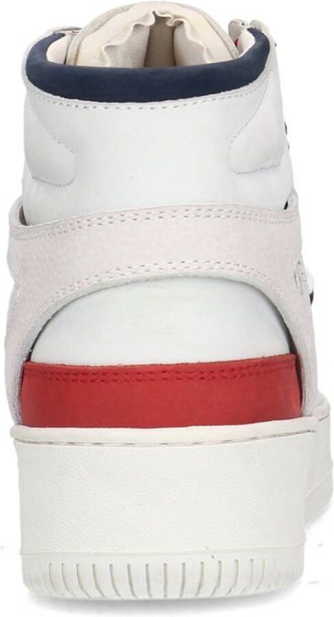 Sacha Dames Hoge witte nubuck sneakers