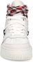 Sacha Dames Hoge witte nubuck sneakers - Thumbnail 8