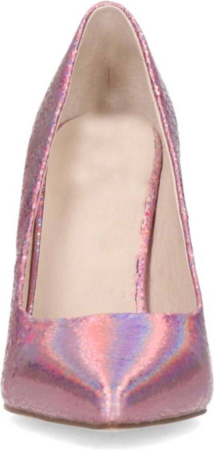 Sacha Dames Roze metallic glitter pumps - Foto 5