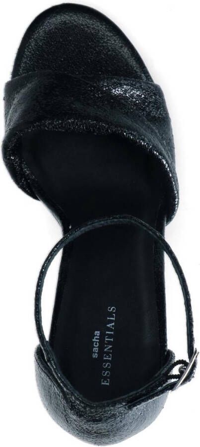 Sacha Dames Zwarte sandalen met hoge hak - Foto 5