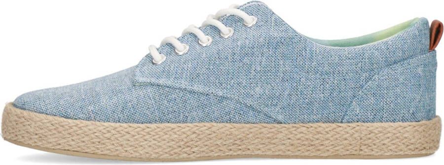 Sacha Heren Blauwe canvas sneakers - Foto 3