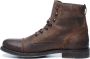 Sacha Heren Bruine veterboots met lining - Thumbnail 5