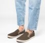 Sacha Heren Groene canvas loafers met geweven touwzool - Thumbnail 5