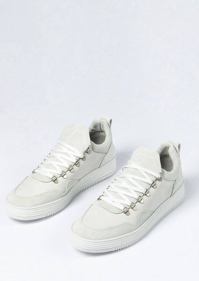 Sacha Heren Witte suède sneakers - Foto 4