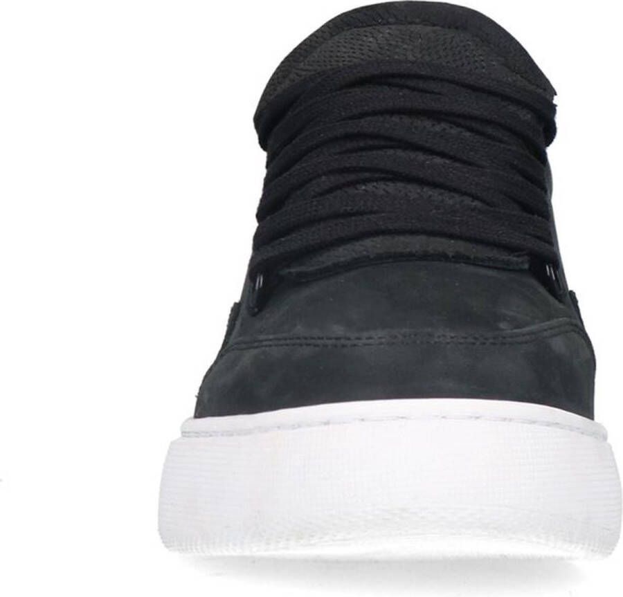 Sacha Heren Zwarte sneakers van nubuck